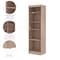 Bestar Bestar Pur 25W Shelving Unit in rustic brown 26162-000009 - alternate 2